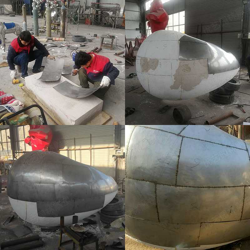 不銹鋼雕塑制作廠家，定制大型不銹鋼雕塑